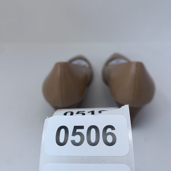 Franco Sarto Frankie Wedge Pumps Women's 9M Cool Taupe Leather Pointed Toe S0506 - Picture 9 of 9